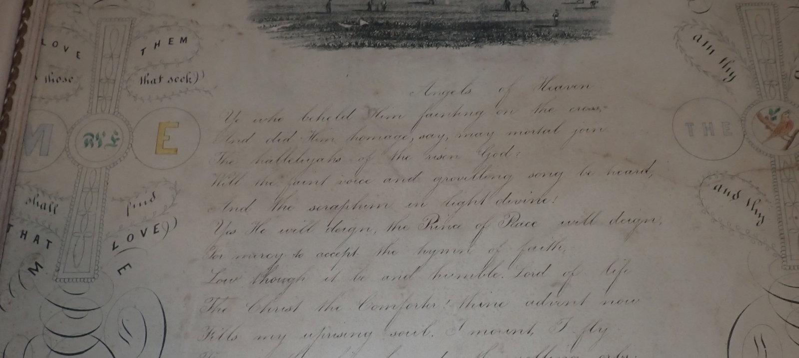 1867 Educational Institute Pendleton Religious Script - 3