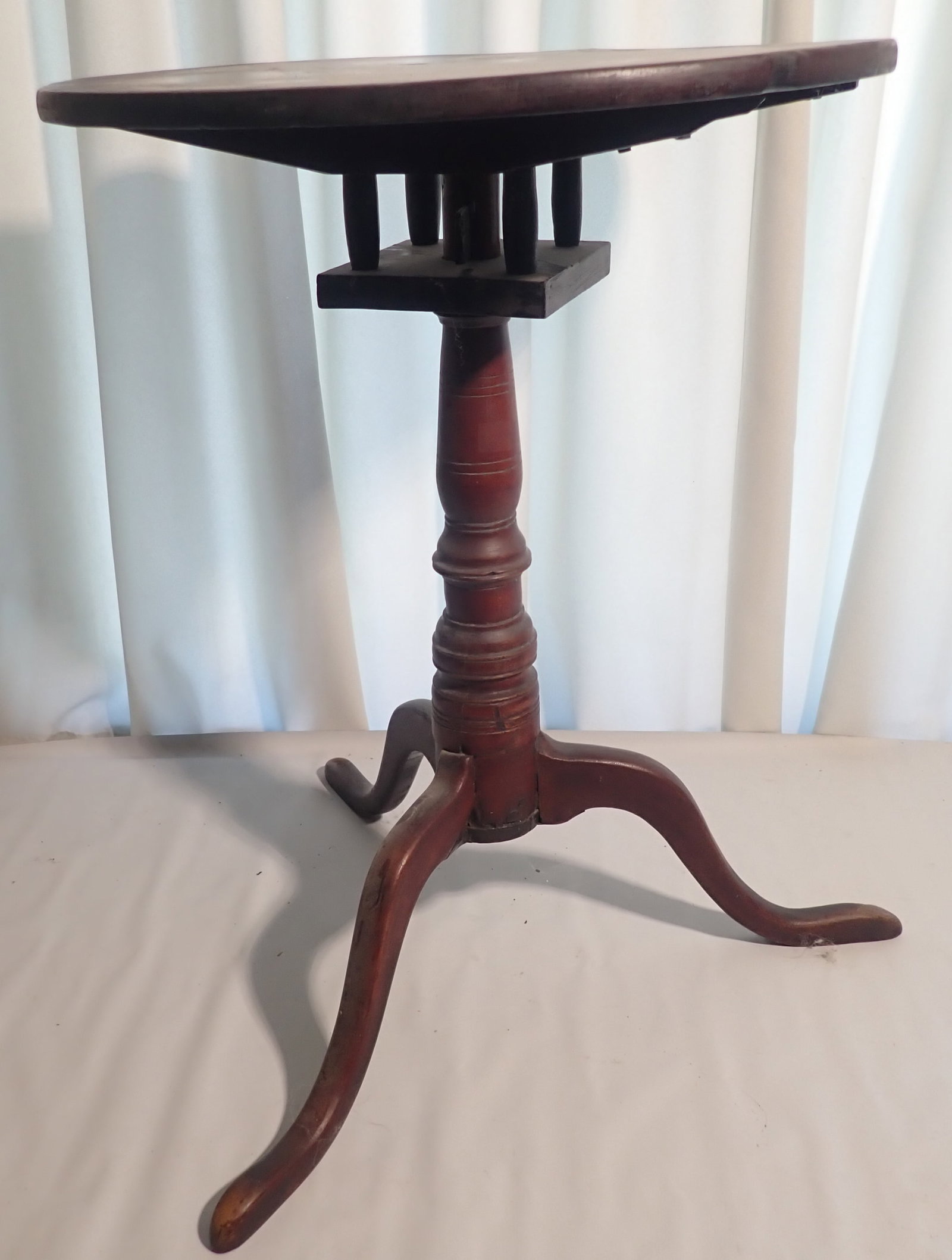 Tripod Lamp / Candle Stand w/ Birdcage (1 of 13)