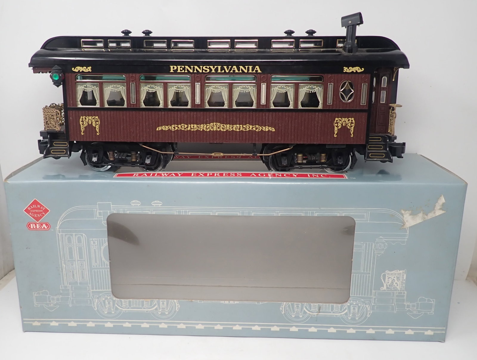 REA PRR Observation Car 31201: Apprx 16" long. Shipping available