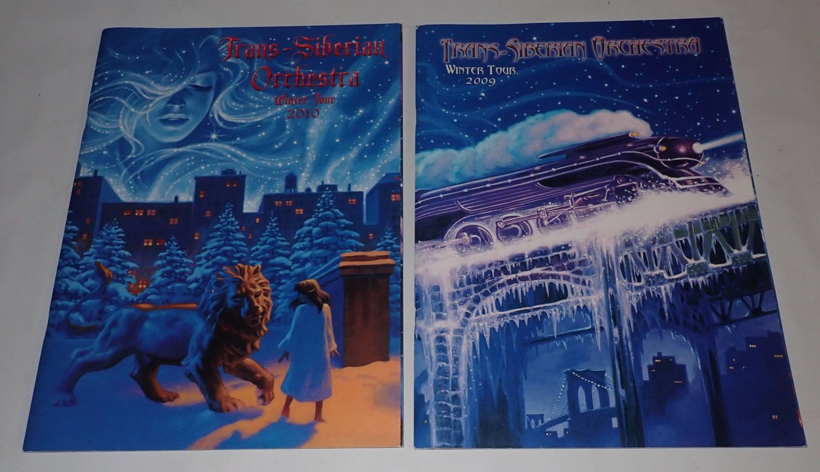 Autographed Trans-Siberian Orchestra Programs: 2009 and 2010 - 2010 is Autographed. Shipping available