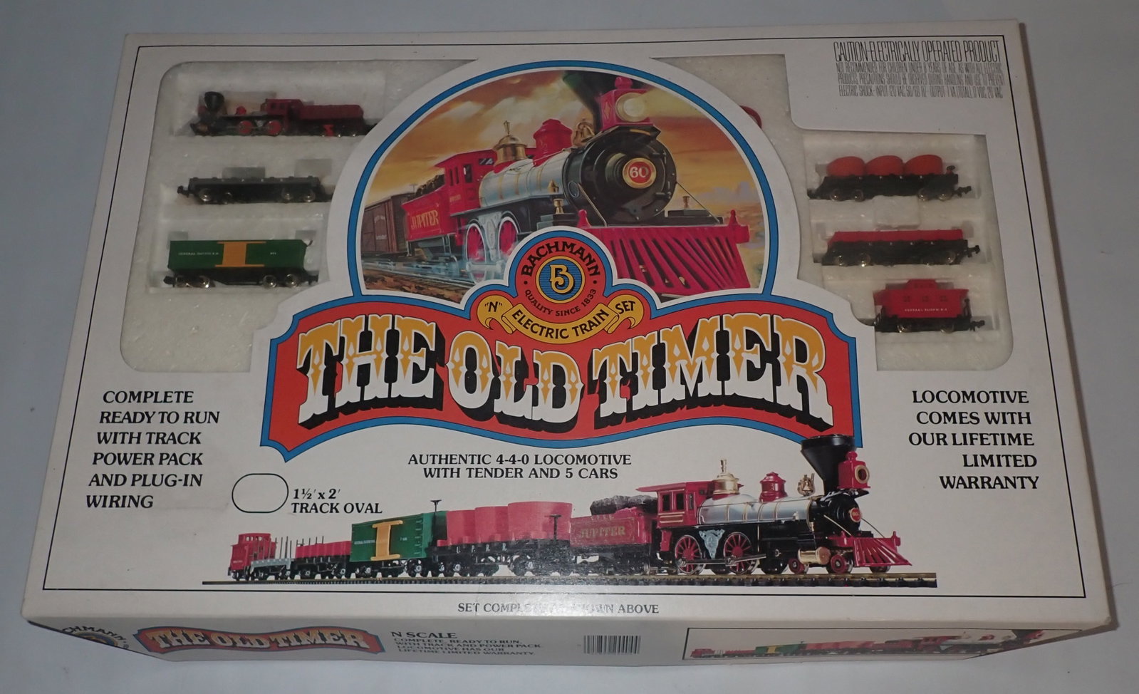Bachmann The Old Timer N Scale Train Set: Not complete. Shipping available