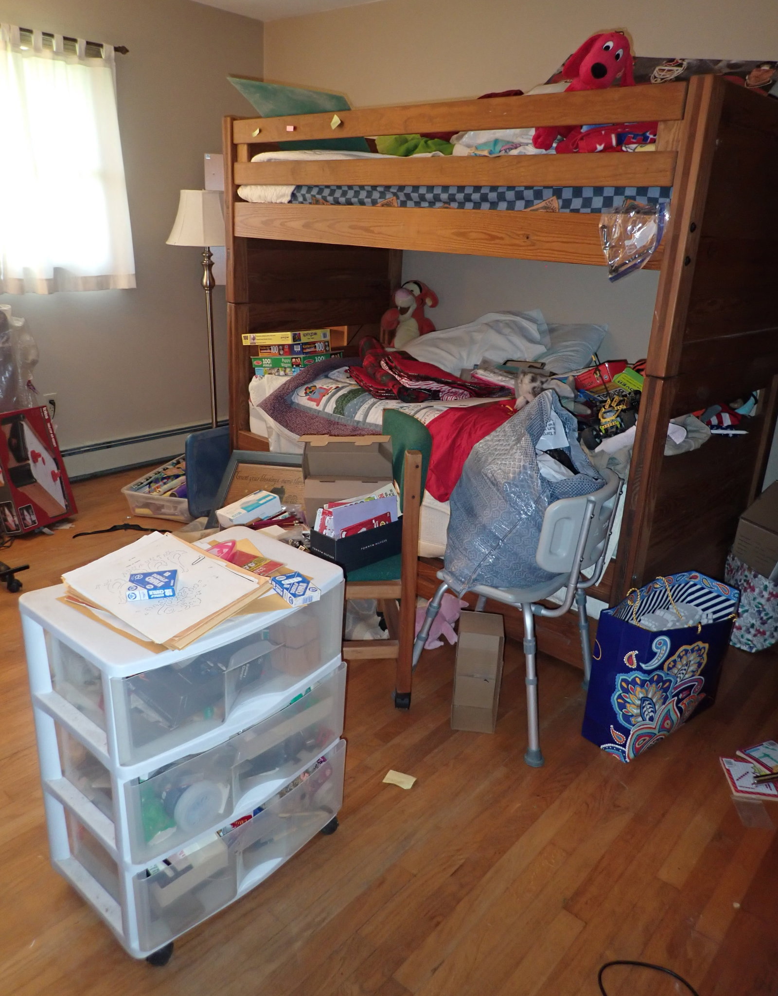 Chrome Wire Shelf, This End Up Furniture, Room Contents (1 of 18)