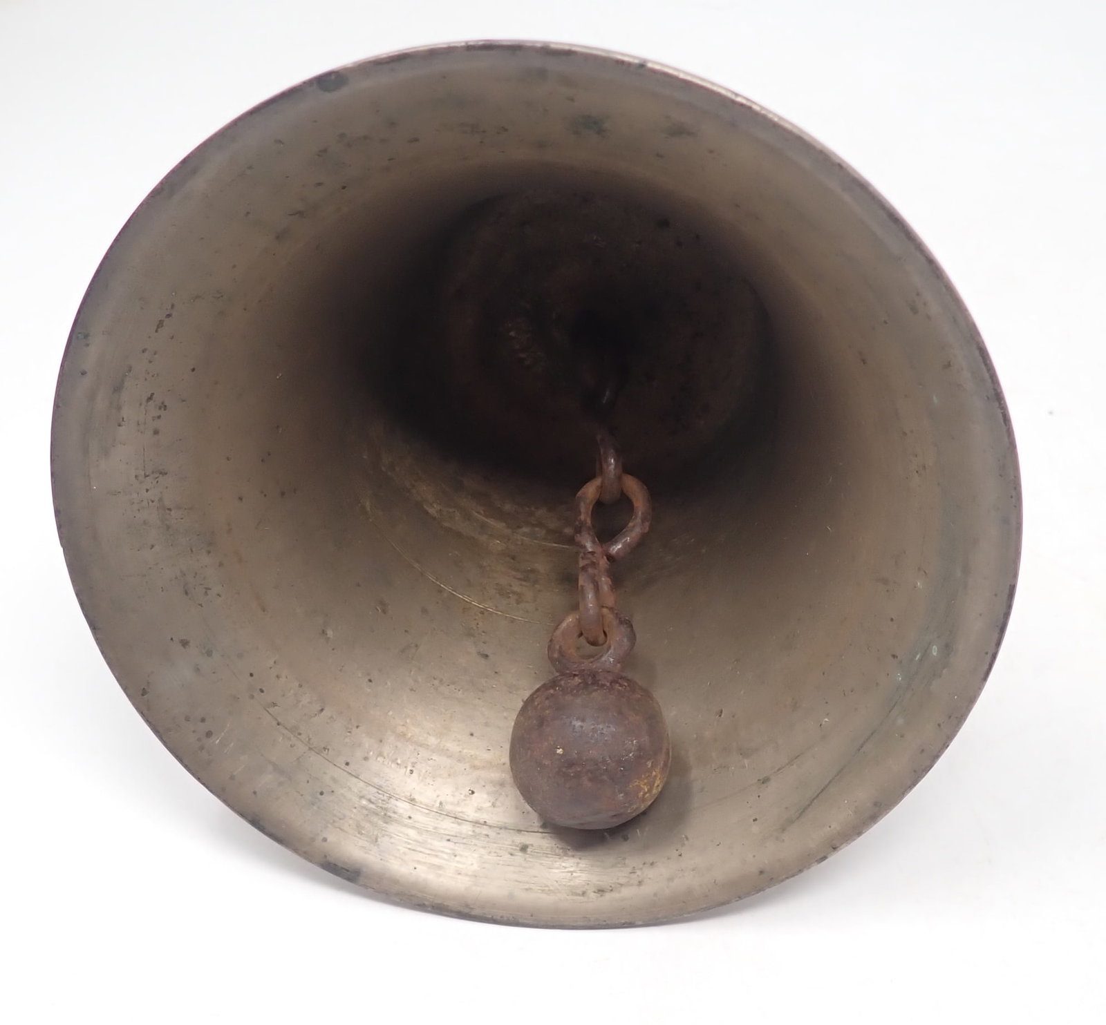 Brass School Bell - 3