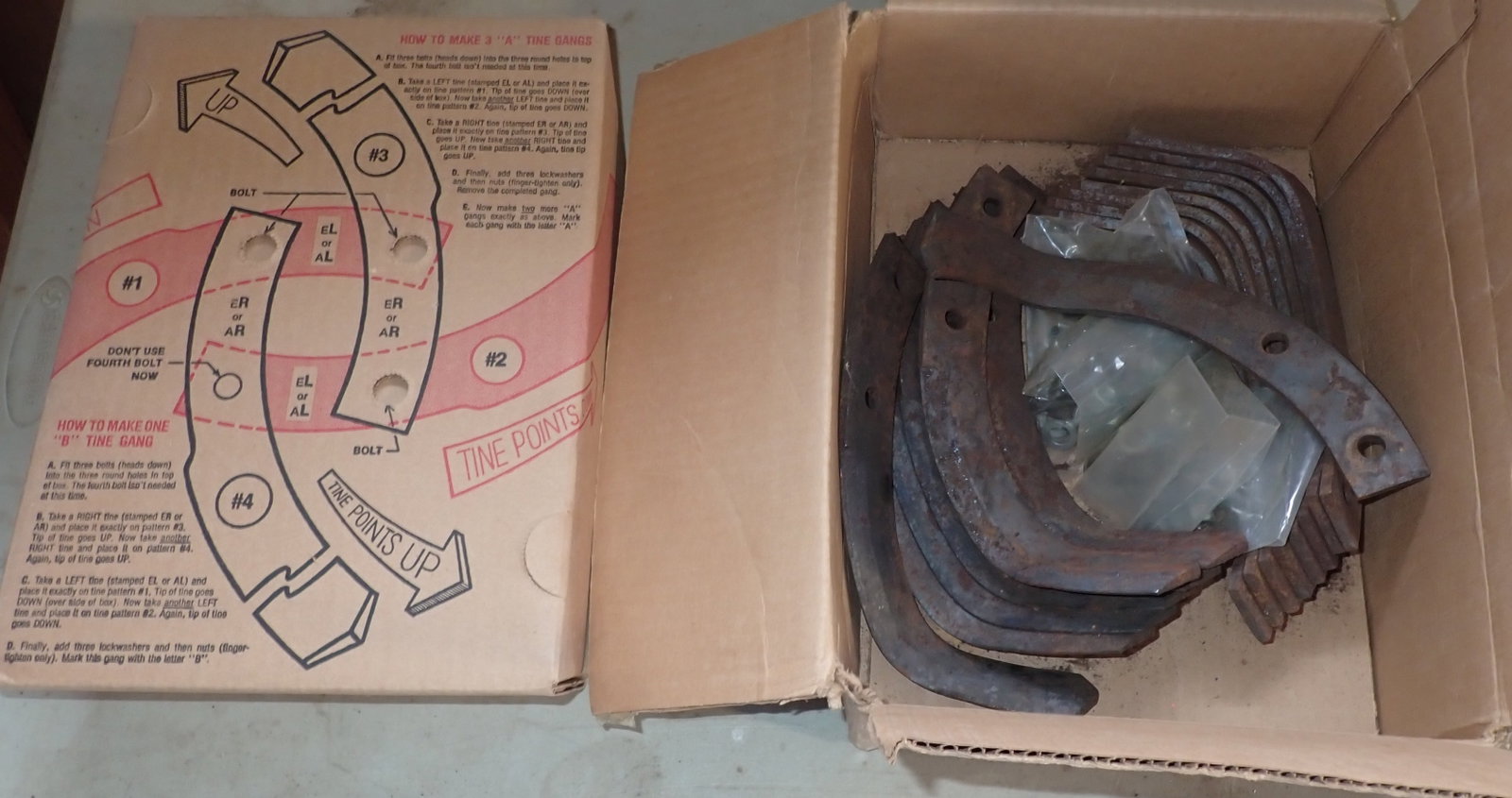 Troy Bilt Tiller Bolo Tines: Shipping available