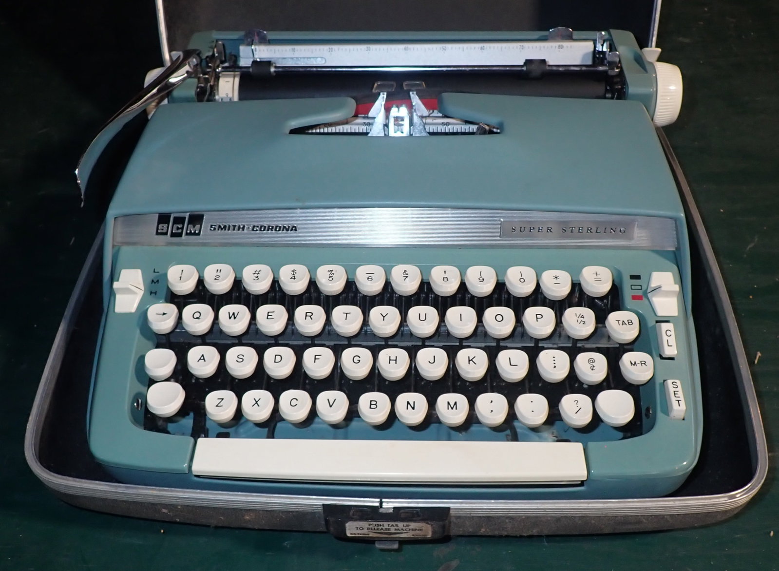 Smith Corona Super Sterling Typewriter: Shipping available
