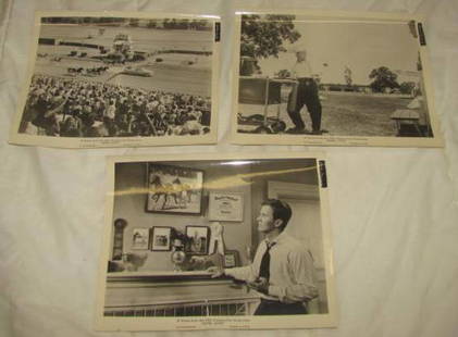 3 Movie LOBBY CARDS PHOTOS: You are getting 3 lobby cards / press photos in this lot. All 3 are April Love. They have some wear and tear.