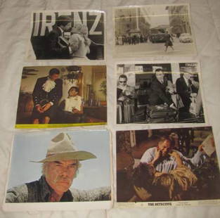 6 MOVIE LOBBY CARDSS: You are getting 6 lobby cards / press photos in this lot. Some have wear and tear.