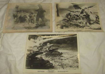 3 DESTROY ALL MONSTERS PRESS PHOTOS LOBBY CARDS: You are getting 3 lobby cards / press photos in this lot. They are approx. 8" x10". One is wrapped in some kind of paper.