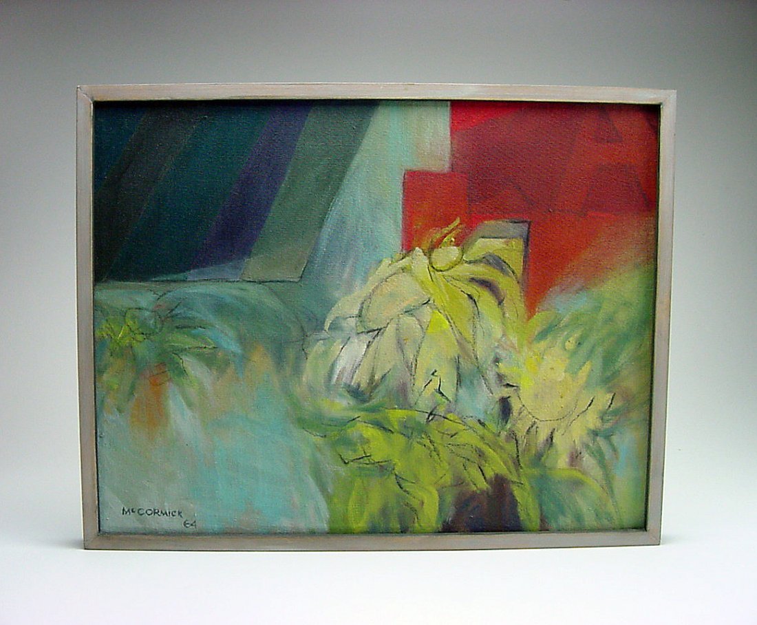 James C. McCormick (1936-) "Flower Stall" Reno, Nevada (1 of 5)