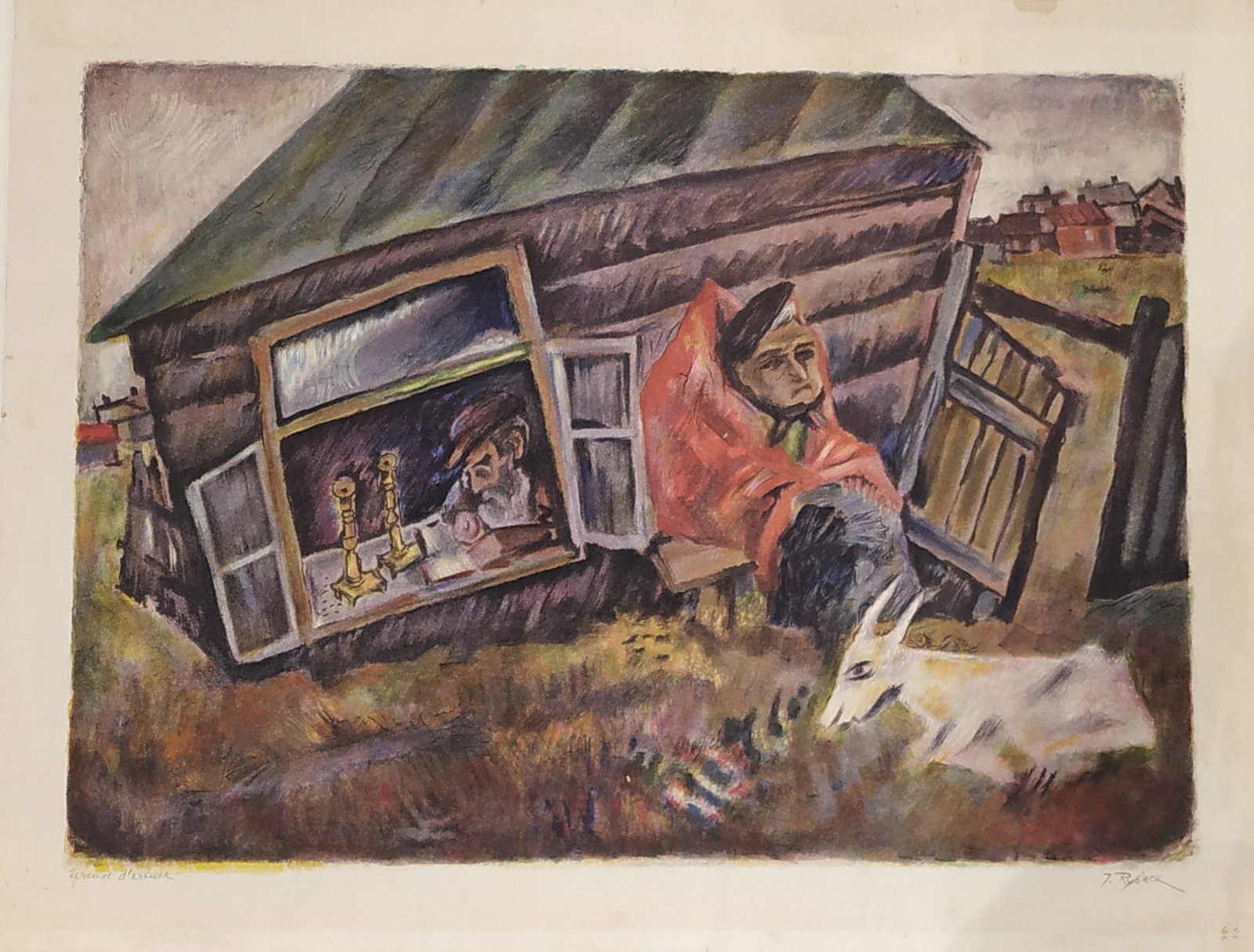 Issachar Ber Ryback 1897-1935 (Ukrainian, French) (1 of 1)