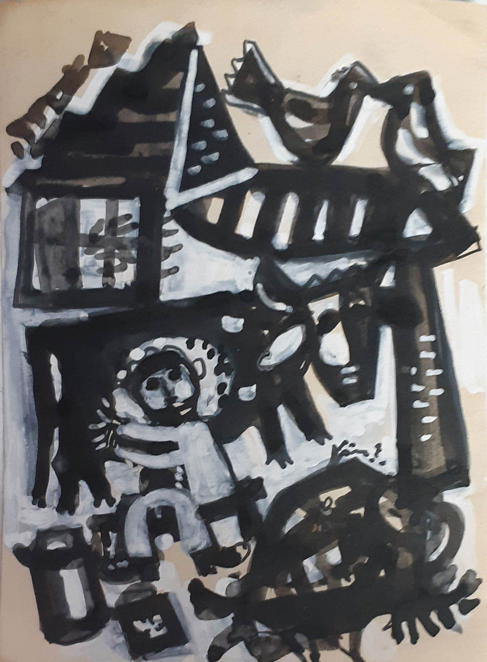 Leo Roth 1914-2002 (Israeli) Lot including 4 (1 of 4)