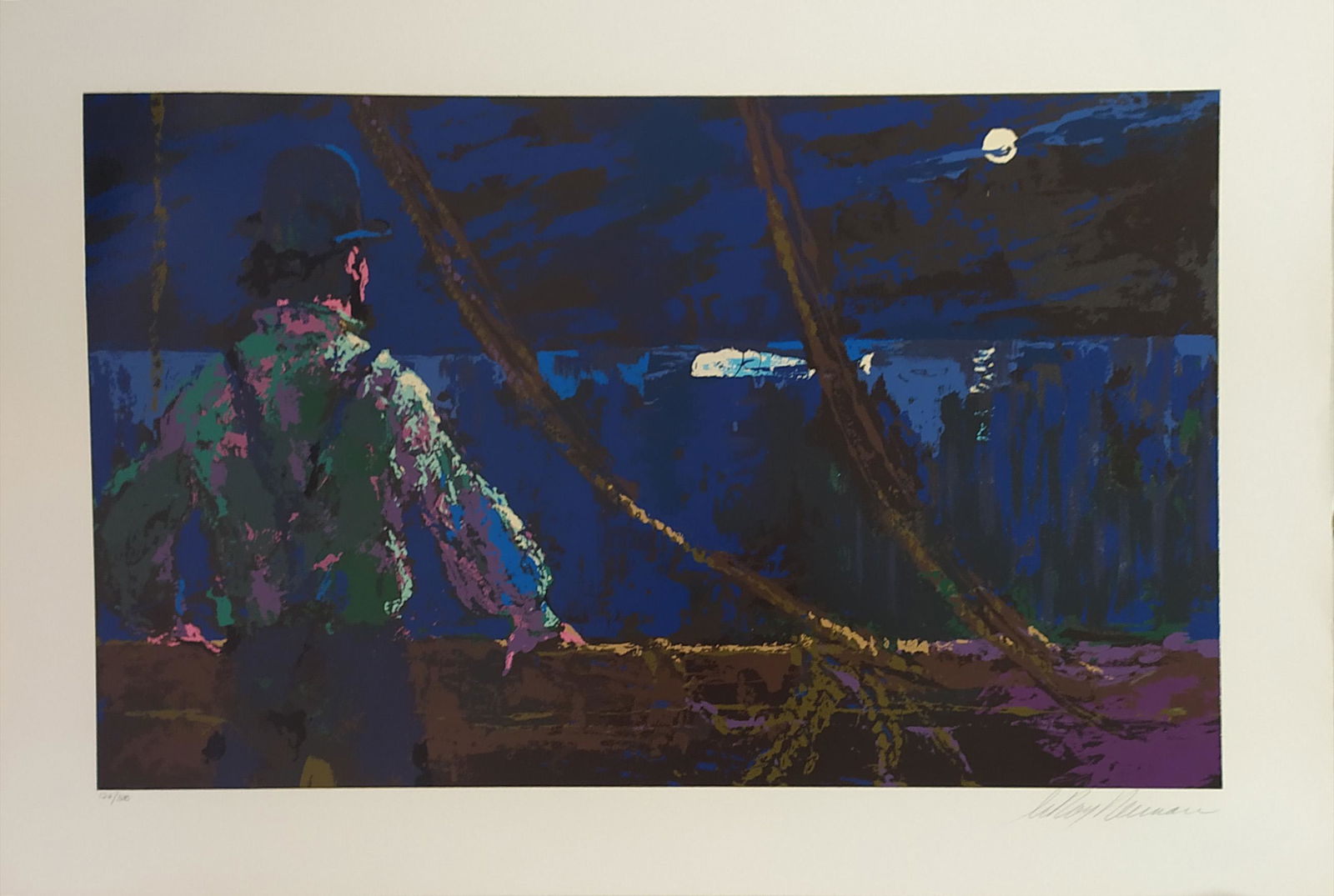 Leroy Neiman 1921-2012 (American) Man lithograph (1 of 1)