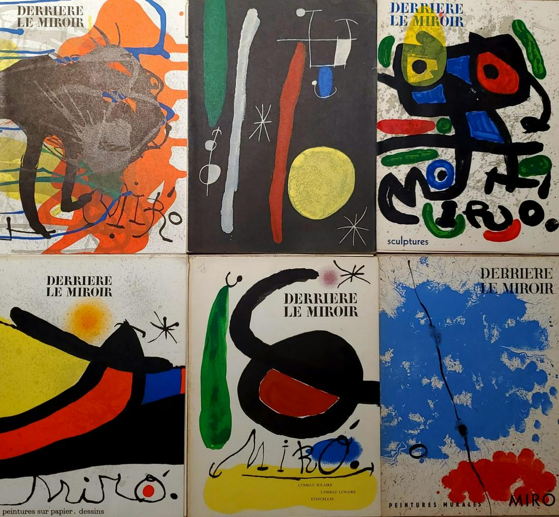 Lot includes 6 book of Joan Miro (1 of 1)
