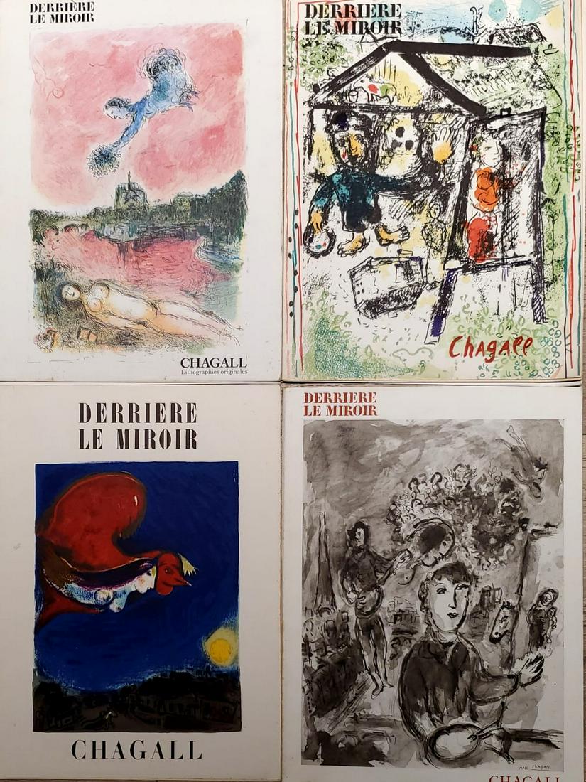 Marc Chagall - 4 booklet by Derriere Le Miroir (1 of 1)
