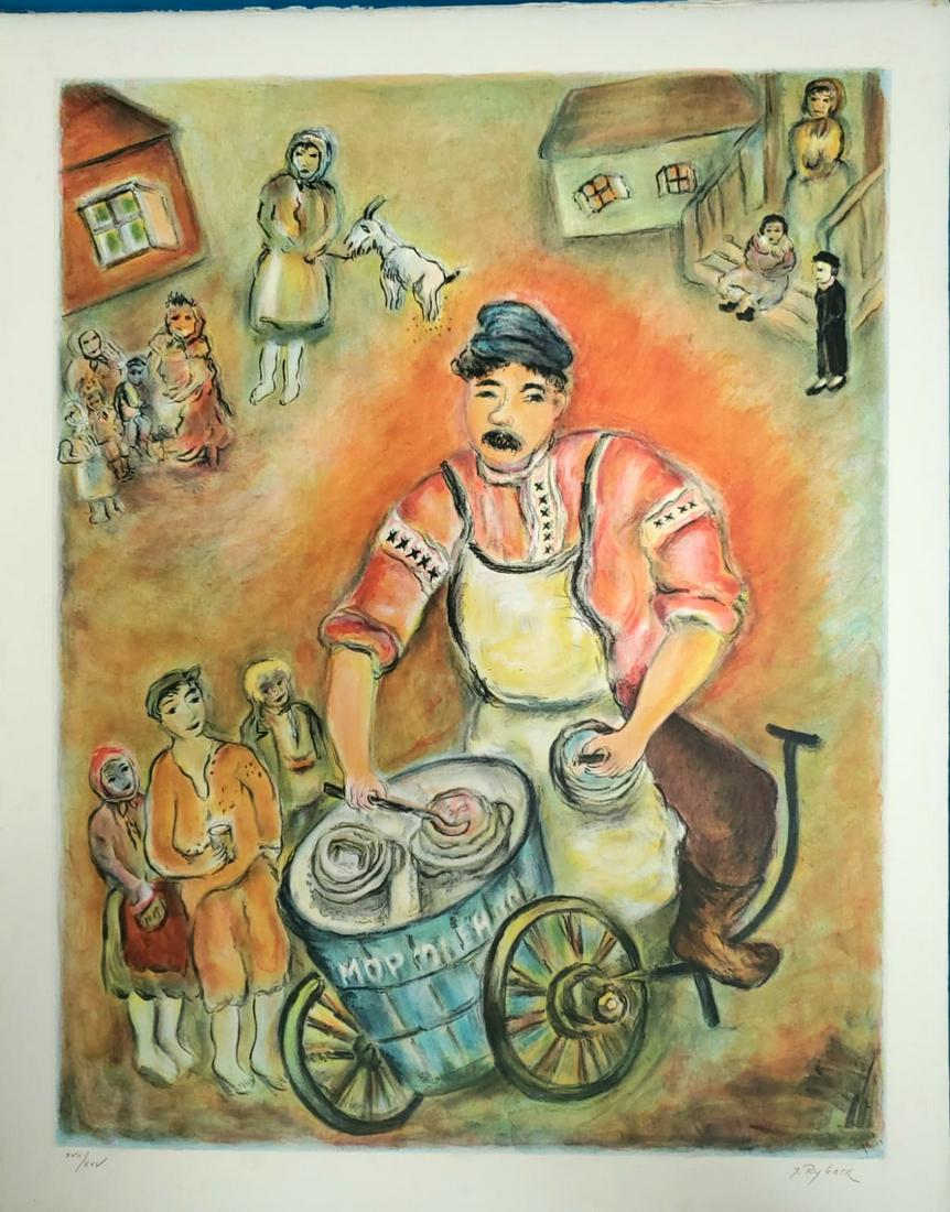 Issachar Ber Ryback 1897-1935 (Ukrainian, French) Lot (1 of 2)