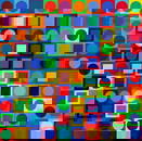 Victor Vasarely 1906-1997 (Hungarian, French) Vasarely Planetary Folklore participations, 1969