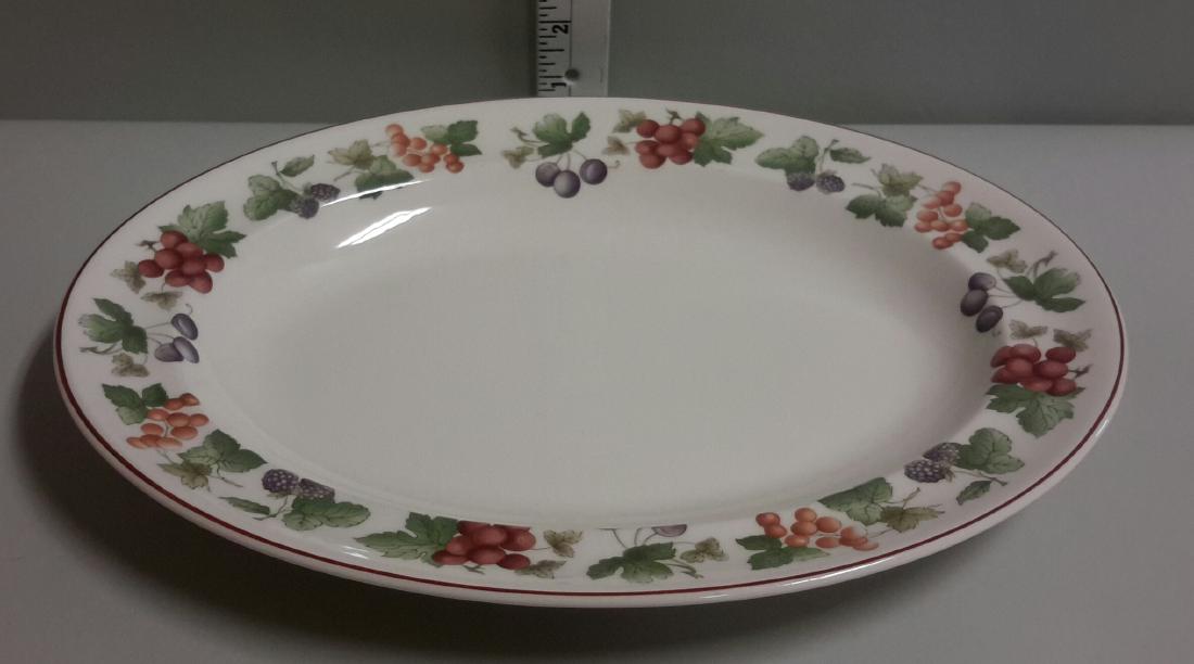 Wedgwood Queen's Ware Provence Meat Platter (1 of 1)