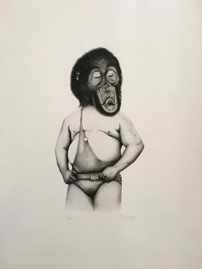 KOVACS ANNA BRIGITTA: Serigraph dated and numbered 22/100, 29 x 21 inches