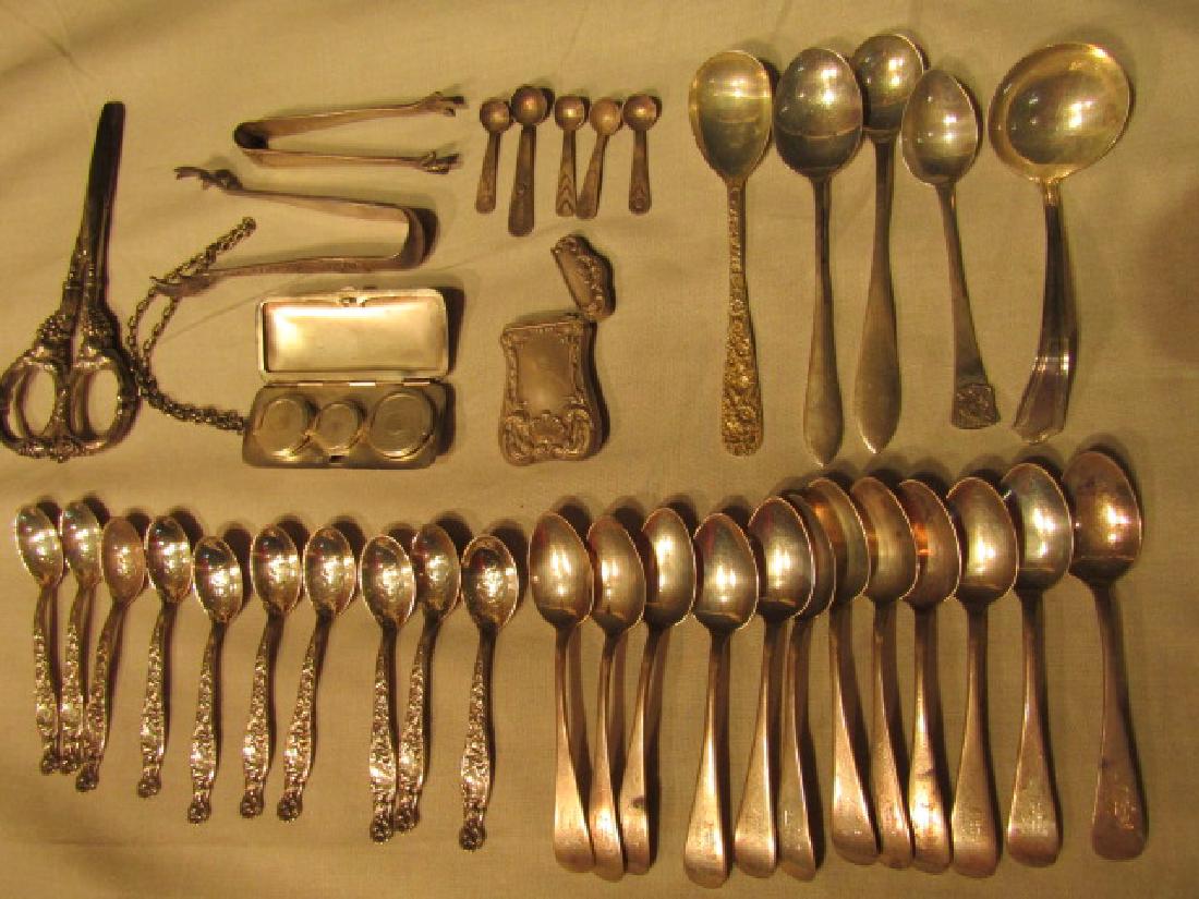 LOT MOSTLY STERLING SILVER ITEMS (1 of 2)