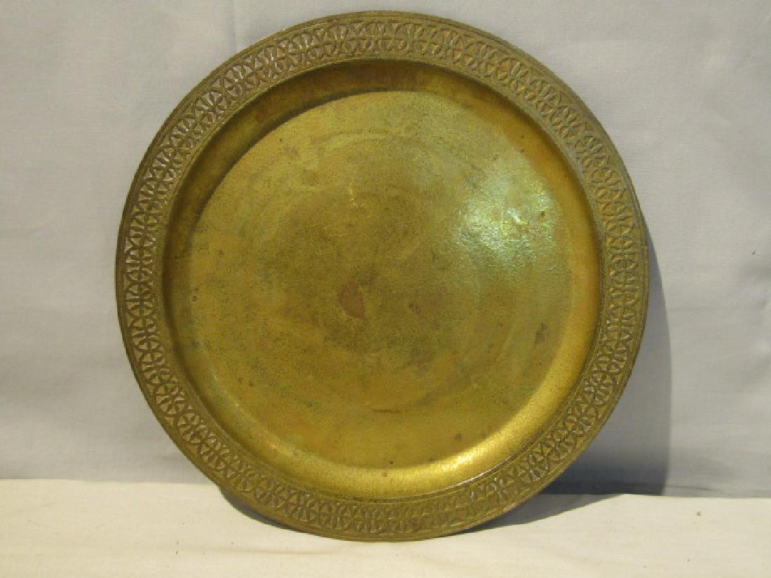 TIFFANY STUDIOS BRONZE CHARGER (1 of 3)