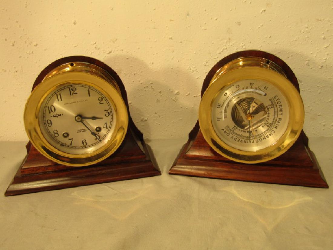 CHELSEA CLOCK &amp; BAROMETER SET