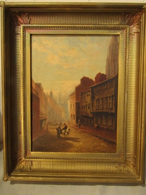 S.P. HODGDON BOSTON PAINTING (1 of 2)