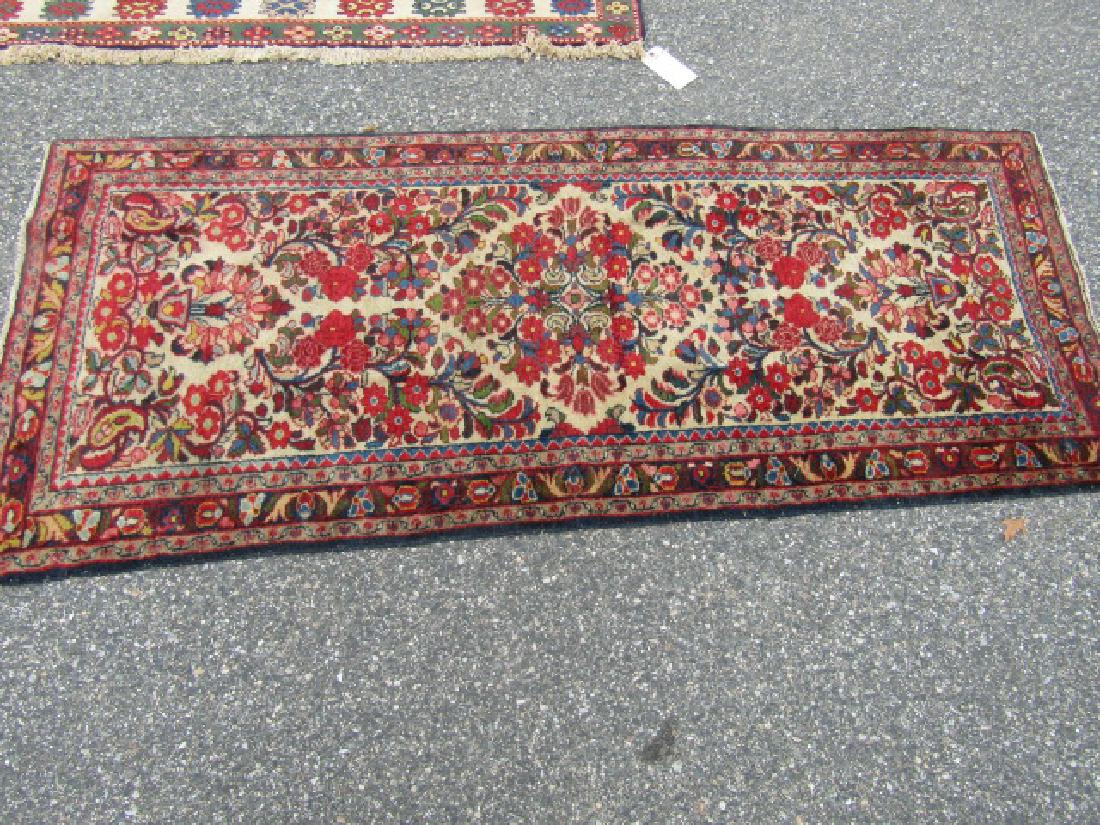 HAMADAN FLORAL RUNNER RUG (1 of 2)
