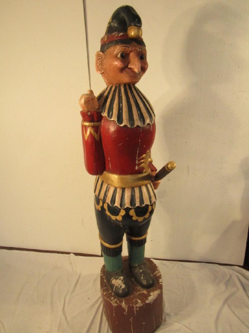 6 FT. PUNCH CIGAR STORE FIGURE (1 of 2)