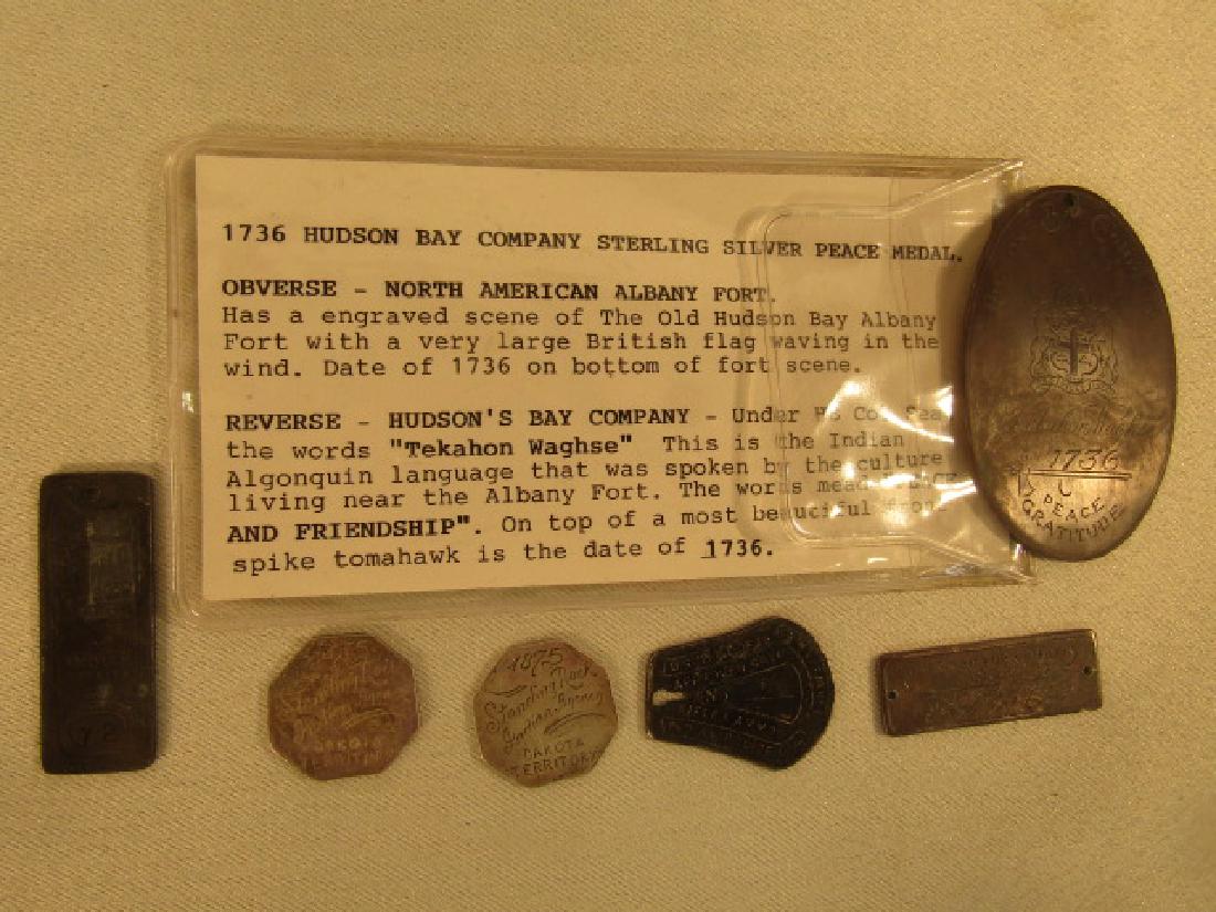 LOT 6 INDIAN MEDALS ETC (1 of 5)