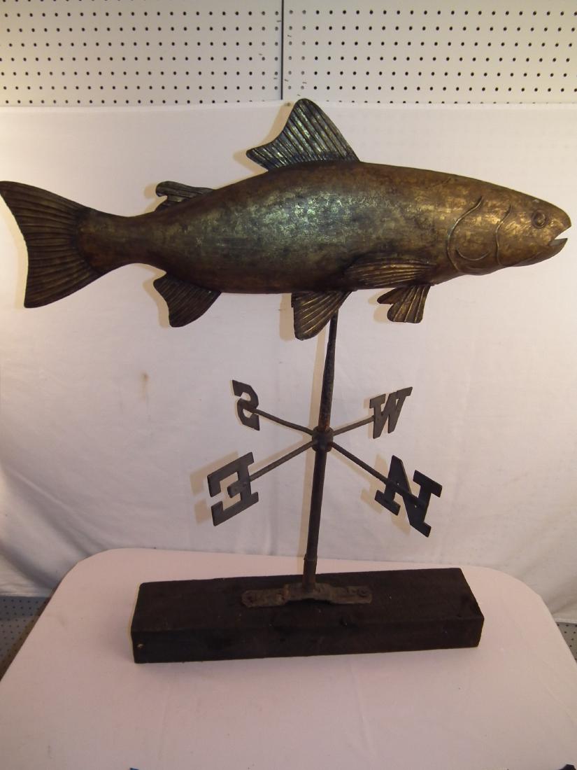 LARGE FISH WEATHERVANE
