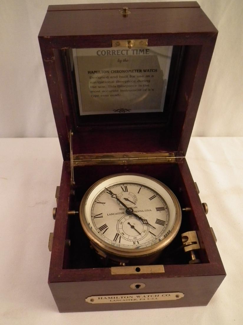 HAMILTON SHIP CHRONOMETER (1 of 3)