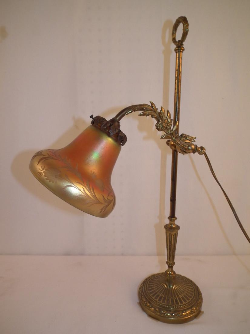 STEUBEN GLASS LAMP (1 of 3)