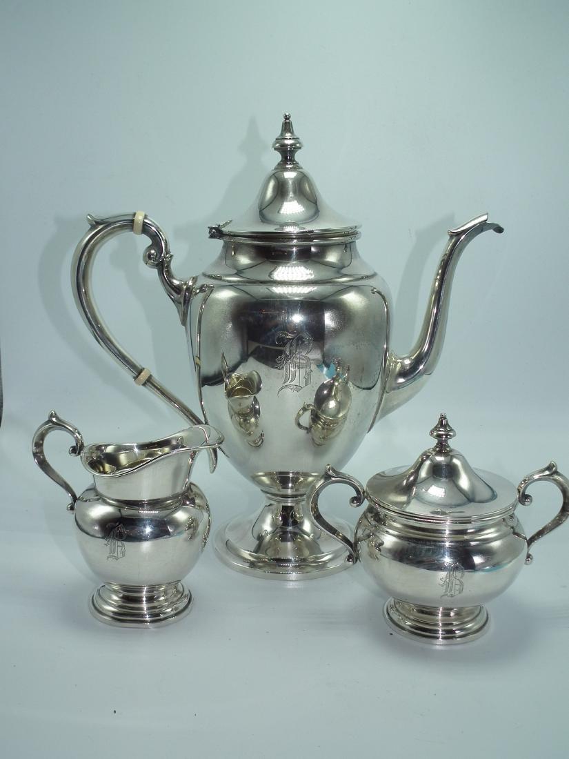 GORHAM STERLING TEA SET (1 of 1)