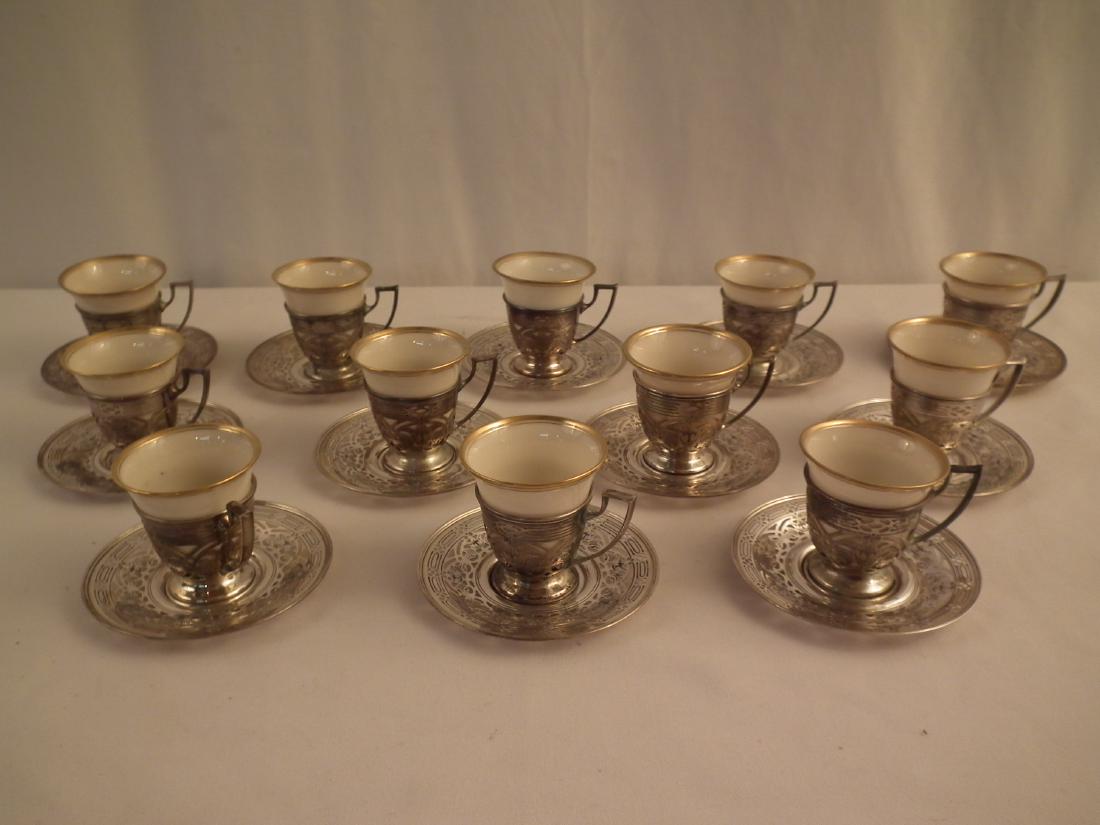 12 LENOX STERLING CUPS (1 of 3)