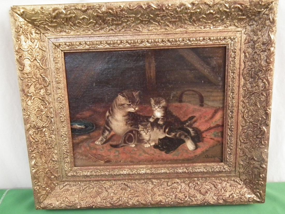 JOHN DOLPH CAT PAINTING (1 of 4)