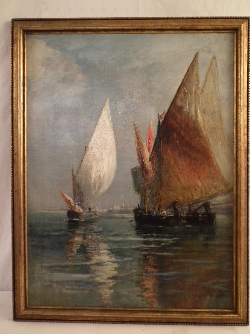 W.F. BROWN PAINTING BOATS (1 of 2)