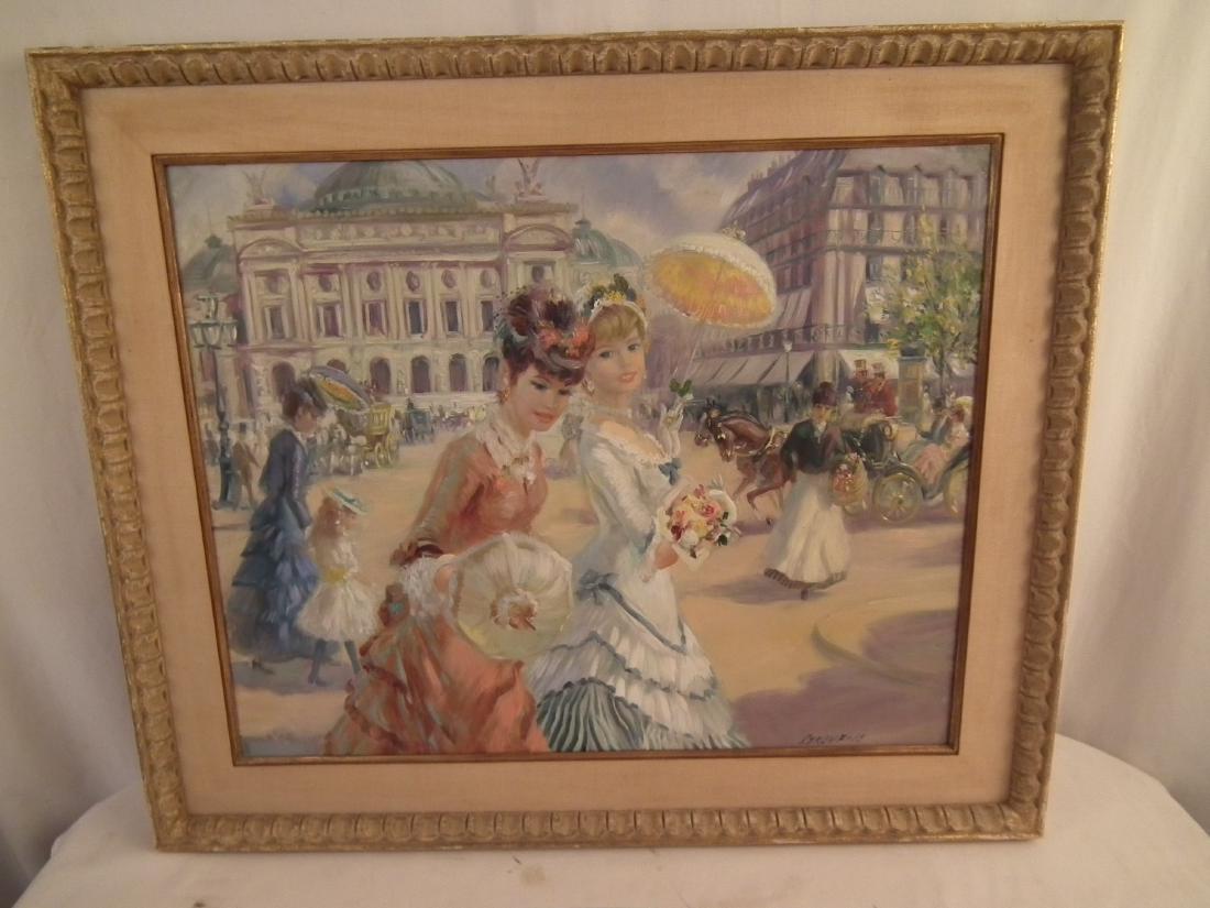 STREVENS PAINTING CITYSCAPE (1 of 2)