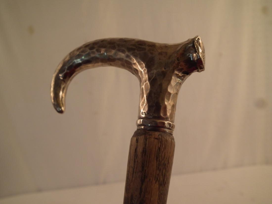 SILVER ANTLER CANE (1 of 2)