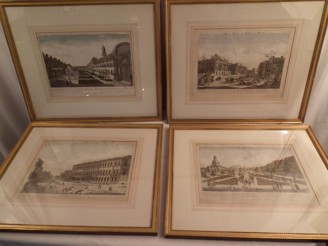 4 EARLY FRENCH HISTORIC PRINTS (1 of 5)