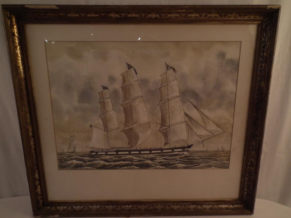 GOV. TROUP SHIP PAINTING (1 of 3)