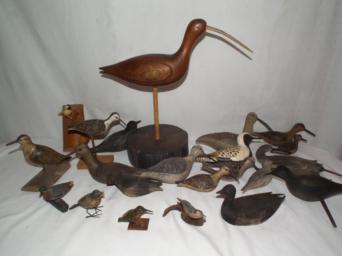23 OLD DECOYS INCL. H. MONK (1 of 4)
