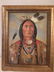 INDIAN OIL PORTRAIT KIOWA CHIEF