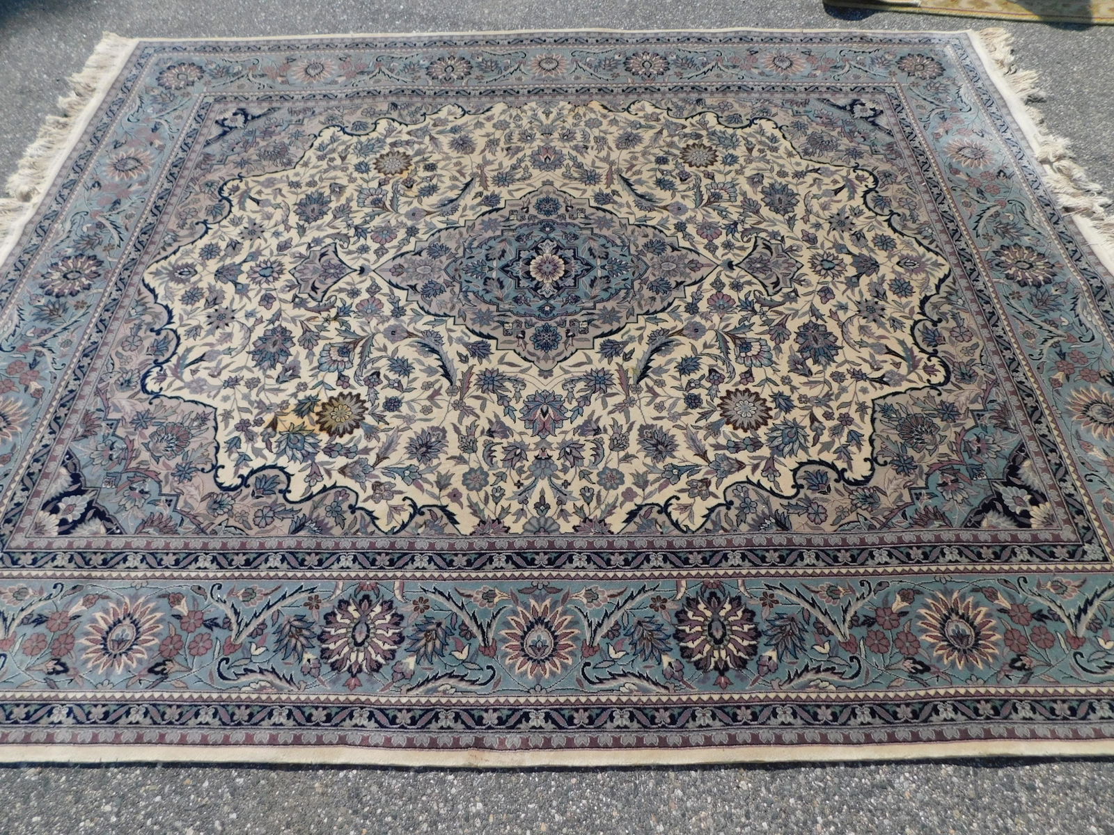 VINTAGE INDO FINE WOVEN RUG (1 of 4)