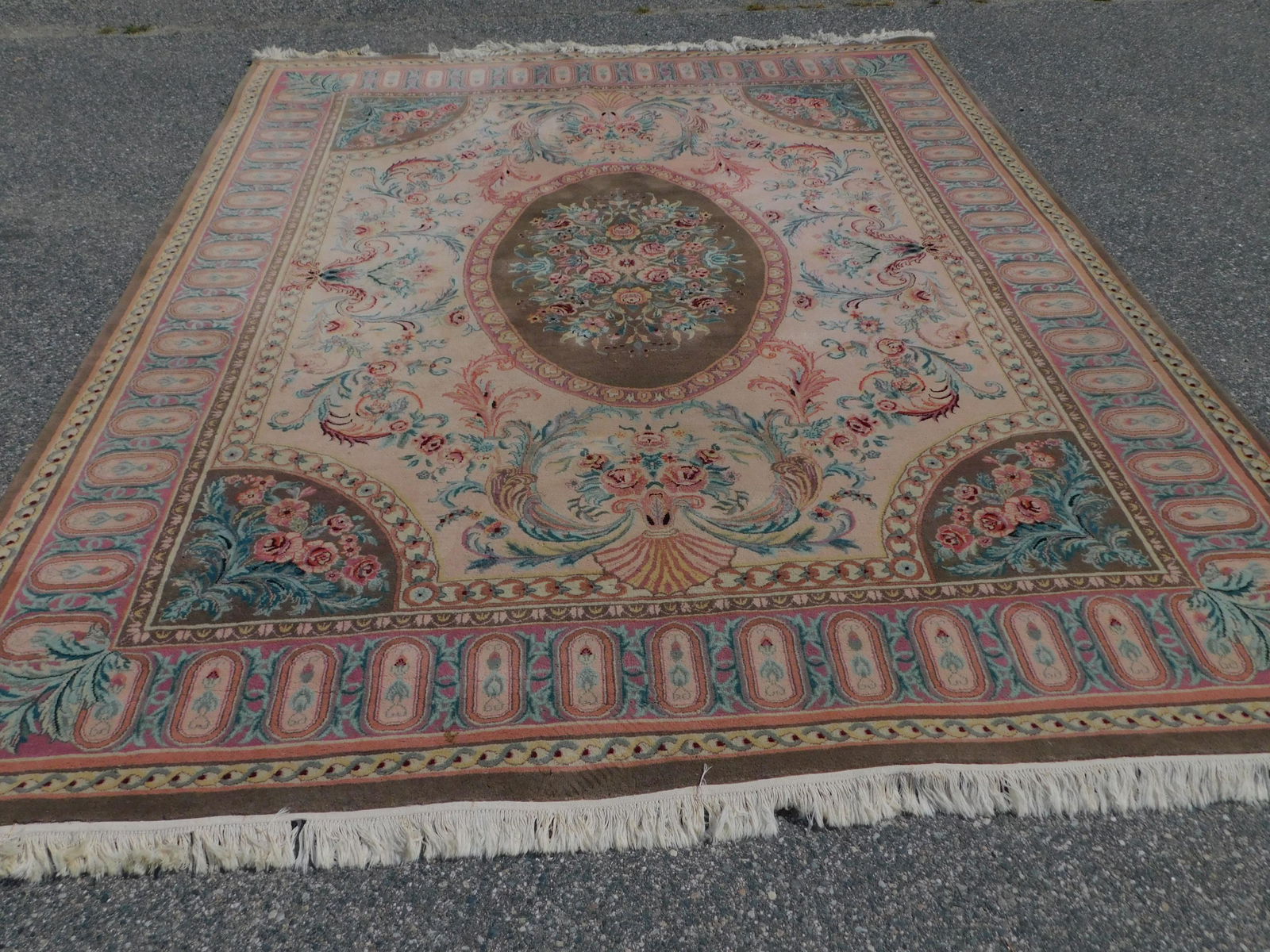 INDO AUBUSSON ROOM SIZE CARPET (1 of 3)