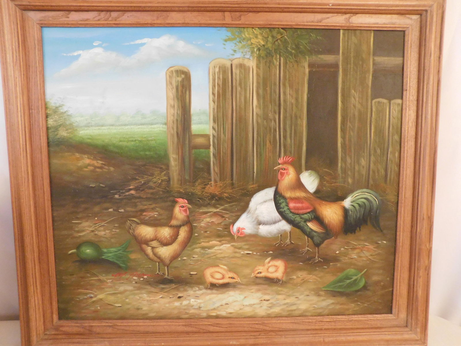 BARNYARD OIL PAINTING (1 of 1)