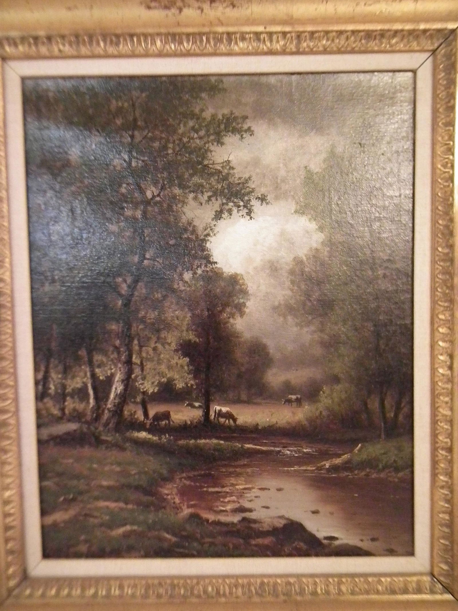 KNAPP PAINTING OF COWS (1 of 3)
