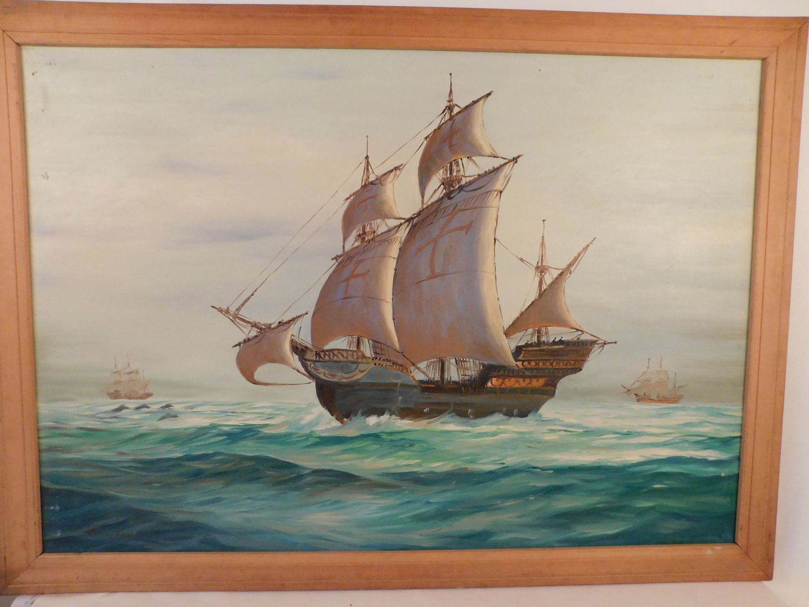 SILVA FERNANDES GALLEON PAINTING (1 of 2)