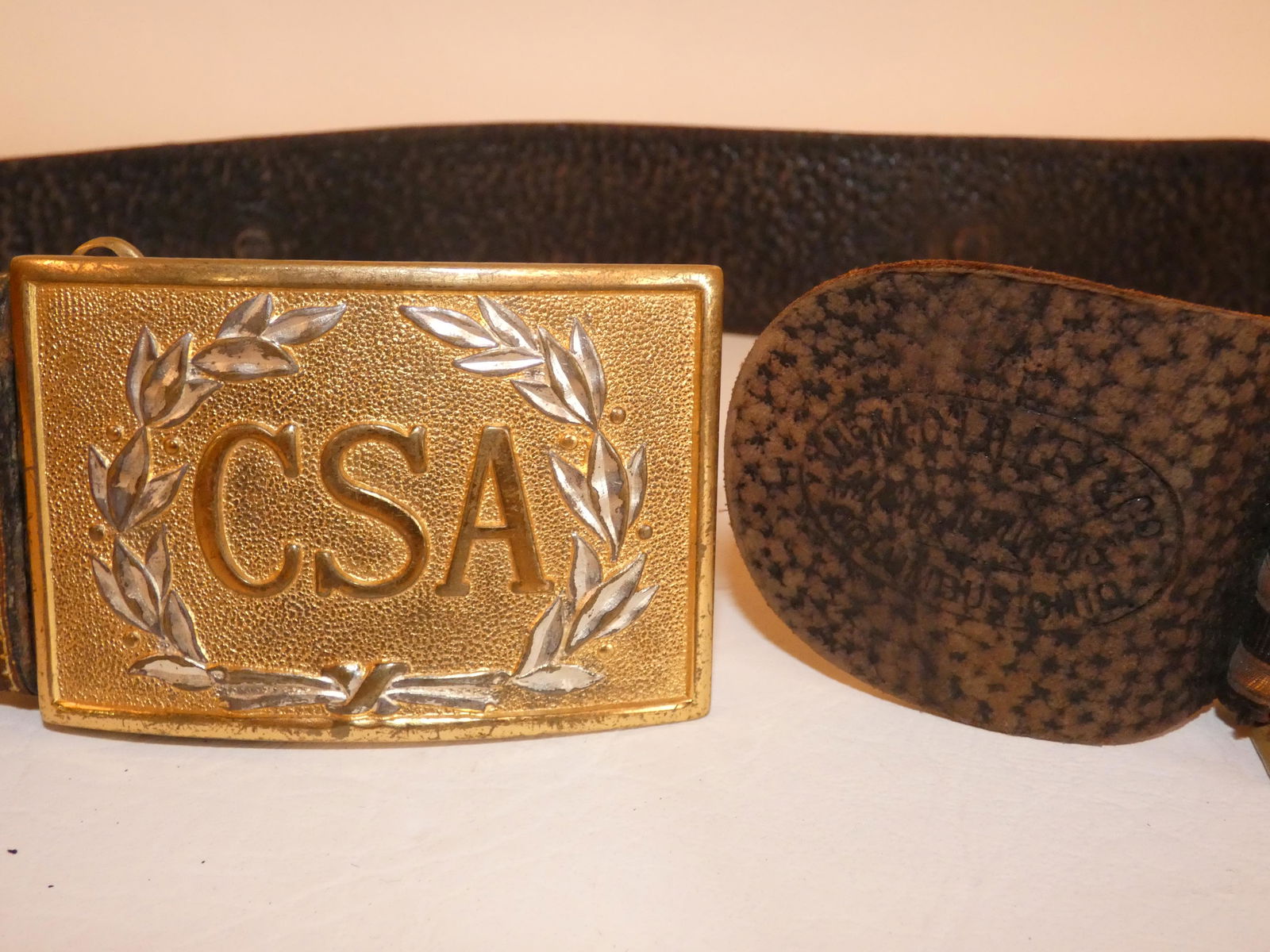 CSA REUNION BELT & BUCKLE Barnebys