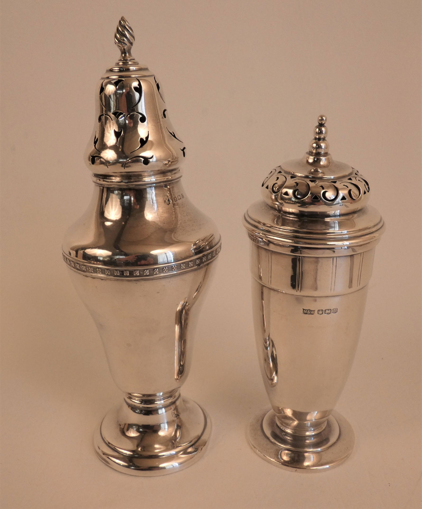 2 STERLING SILVER MUFFINEERS (1 of 3)