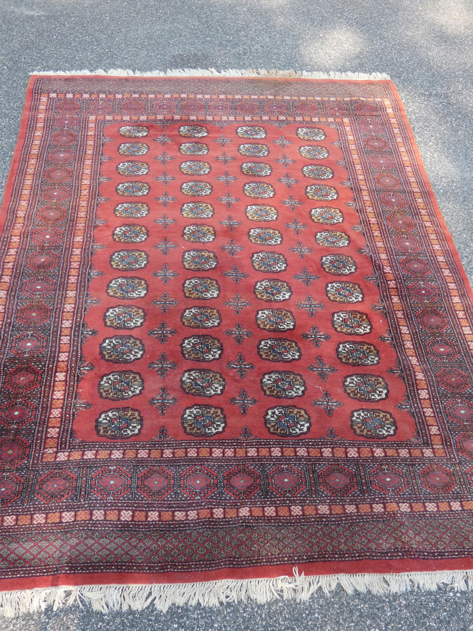 VINTAGE BOKHARA RUG (1 of 3)
